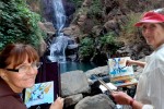 Return to the Blue Falls: Climbing  Tequila’s ‘Machu Picchu’ is worth  the torture, say ecstatic painters